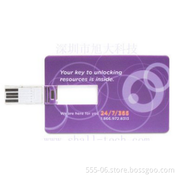 credit card webkey with full color printing